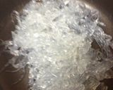 ピリっとする豚肉春雨★作り方1写真