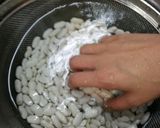 とろとろ～な白いんげん豆の甘煮作り方1写真