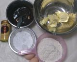 ココアマーブルケーキ作り方1写真