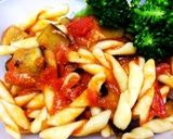 茄子とトマトの簡単パスタ作り方4写真