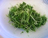 水菜とささみの✿梅おかか和え✿作り方2写真