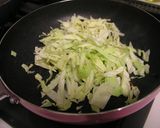 春キャベツとアンチョビのオイルパスタ作り方5写真