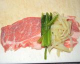 しゃきしゃきジャガイモの豚肉巻き作り方3写真
