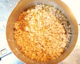 鶏そぼろの香ばしごまだれうどん作り方2写真