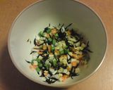 ひじき入り卵焼き(千草焼き)作り方1写真
