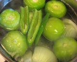 Salsa Verde　～緑のサルサ～作り方6写真