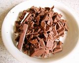 HM☆チョコバナナマーブルパウンドケーキ作り方3写真