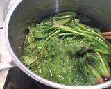 母の味*ホウレン草と卵の中華炒め*作り方1写真