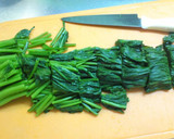 母の味＊ホウレン草と卵の中華炒め＊作り方2写真