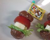 お弁当「ミートボールでハンバーガー♪」作り方3写真