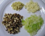 簡単☆麻婆豆腐～干し椎茸と焼肉たれで旨味作り方4写真