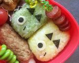 キャラ弁 こいのぼり弁当作り方4写真