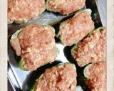 【木綿豆腐】ピーマンの肉詰め作り方9写真