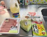 とろ玉キャベツ🥬肉🥩炒め😊作り方1写真