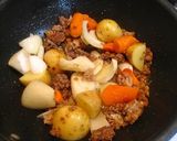 黒胡椒香る★味噌バター肉じゃが作り方5写真