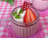 混ぜるだけ～♪ストロベリーチーズムース作り方6写真