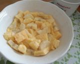 離乳食にレンジでフレンチトースト風*追記作り方7写真