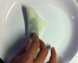 三つ葉とささみのピリ辛ミニ春巻き♬作り方6写真