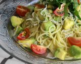 和風☆アボカドとしらすの冷製パスタ作り方6写真