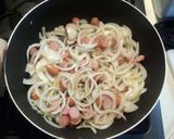 チーズたっぷりトマトソースパスタ作り方2写真