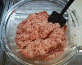 食パンで☆ふっくらかさ増しハンバーグ作り方5写真