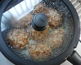 食パンで☆ふっくらかさ増しハンバーグ作り方7写真