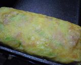 キャベツとツナ入りの卵焼き♬作り方5写真