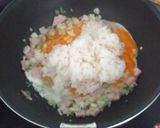 定番チャーハン♪～レタスにのせて～作り方3写真
