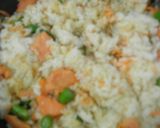 鮭とアスパラの醤油バター炒めご飯作り方9写真