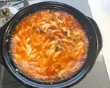 【土鍋】土鍋deトマトスープパスタ作り方5写真