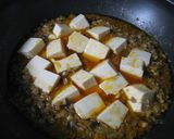 簡単☆麻婆豆腐～干し椎茸と焼肉たれで旨味作り方10写真