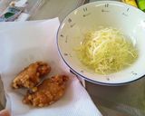チキンタツタ風バーガー作り方4写真