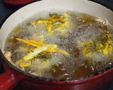 モチッと美味しい！帆立のモズクかき揚げ作り方2写真