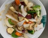 お一人様クリーミー味根菜たっぷり野菜炒め作り方15写真