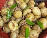 新じゃがと豚ミンチのそぼろ煮♪作り方6写真