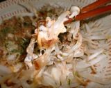 シャキとろ！もやチーカルボナーラ作り方5写真