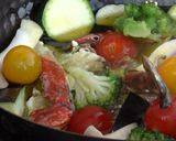 ワタリガニの和風アヒージョ【食遺産】作り方9写真