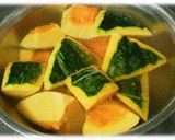 ほっこり。。南瓜の煮物作り方1写真