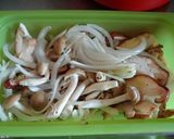 レンジで♪鶏ささみとキノコのマヨサラダ作り方2写真