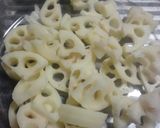 簡単☆れんこんとかぼちゃのバター醤油炒め作り方1写真