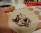 *揚げ餃子　ツナマヨしば漬け*作り方2写真
