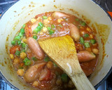 ３種のお豆とソーセージのスパイシー煮込み作り方5写真
