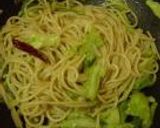 春キャベツとアンチョビパスタ spaghetti con cavolo alla bagna cauda作り方7写真