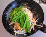 もやしとニラの卵炒め作り方6写真