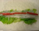 食感楽しい☆プチプチ海藻麺の生春巻き♪作り方4写真