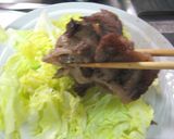 夏にピッタリ!牛肉のおろしポン酢かけ作り方4写真