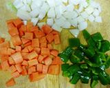 ヘルシー！ベーコンと野菜のごろごろスープ作り方2写真