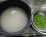 色鮮やか.:*・゜【グリーンピースご飯】作り方2写真