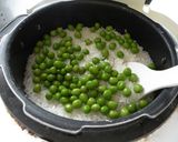 色鮮やか.:*・゜【グリーンピースご飯】作り方3写真