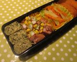 のり塩味✿カニカマコーンの彩りサラダ作り方4写真